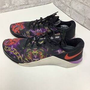 Nike Mens Metcon 5 Shoes Purple Nebula Bright Cactus David Goliath Size 13